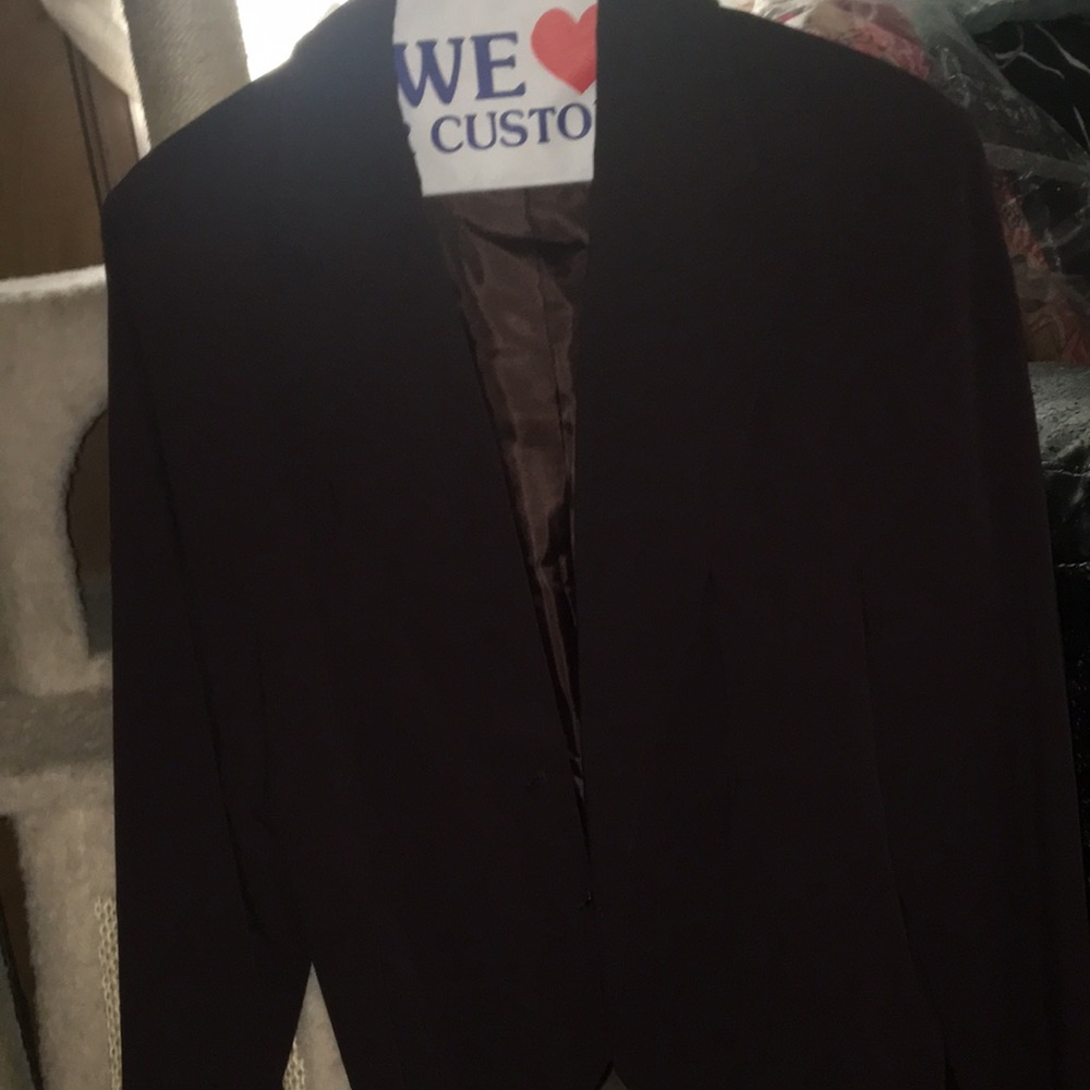 Brown blazer